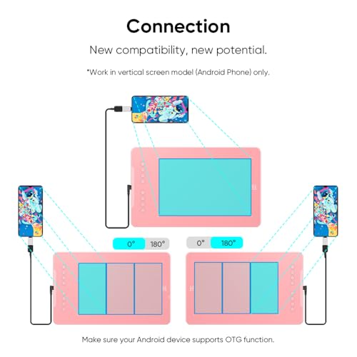 Image of XPPen Deco 01 V3 10x6 Drawing Tablet | 16K Pressure Pen | Battery-Free Stylus | 8 Hotkeys | for OSU Gaming & Teaching | PC /Mac /Android /ChromeOS Compatible | Pink