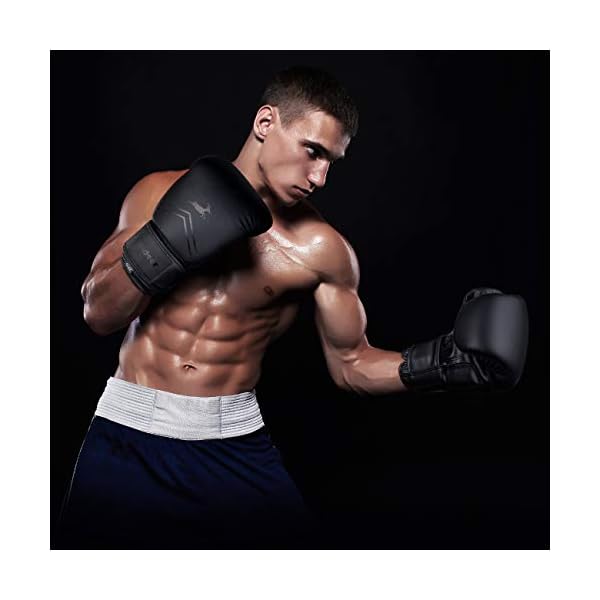 Trideer-Pro-Grade-Boxing-Gloves-for-Men-Women-Kickboxing-Bagwork-Gel-Sparring-Training-Gloves-Muay-Thai-Style-Punching-Bag-Mitts-Fight-Gloves Trideer Pro Grade Boxing Gloves for Men & Women - Kickboxing Training Gloves - Heavy Bag Gloves, Punching Bag Gloves for Boxing, Kickboxing, Muay Thai, MMA