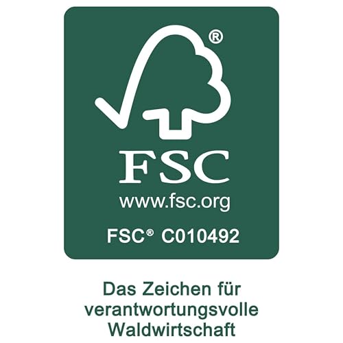 Pinus - Holzhocker 38x18x21 cm, Tritthocker aus Holz, Holzschemel, Kleiner Holzhocker für Kinder, Stabil und Bequem - Farbe weiß