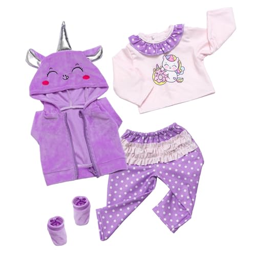 X-Institute Conjunto De Disfraz Guardarropa para Muñecas 18 Pulgadas con Excelentes Costuras Uso Seguro Estimula La Creatividad Niños Habilidad Vestirse Juego Simulación Guardarropa