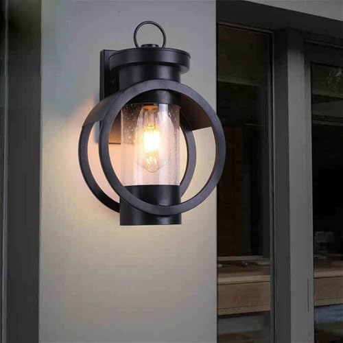 Aplique de pared Compatible with exteriores, estilo retro, resistente al agua, clásico, decorativo Compatible with el hogar, compatible con porche y balcón,Lujo