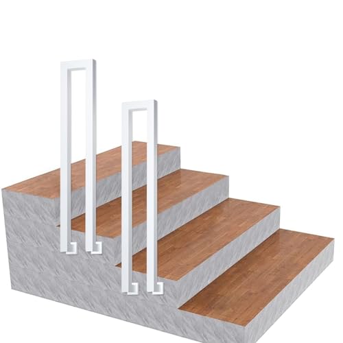 Garde-corps latéral moderne pour escalier de villa et rampe extérieure en fer