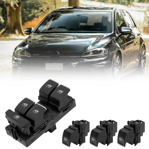 Bouton lève-vitre passager Golf 7 pour commande de commutateur 5G0959855 - 6