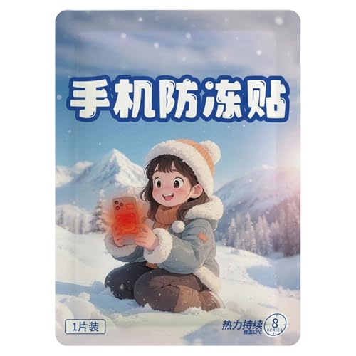 Calentador de teléfono para el invierno – Almohadilla adhesiva térmica térmica de 11,5 cm | mochila caliente anticongelante con/para hielo al aire libre, snowboard, lugar de trabajo, viajes, uso stag