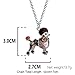 Imagen de DUOWEI Collar de caniche para mujeres, niñas