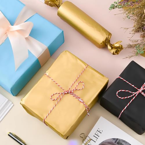 Image of 30 Sheets Tissue Paper for Packaging Gift Bags Decoration, Gift Wrap Tissue Paper Bulk for Weddings Birthday DIY Project Christmas Gift Wrapping Crafts Decor (20 x 20 Inch)
