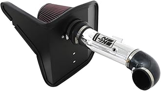 K&N Cold Air Intake System: High-Flow Air Filter, Increase Performance & Acceleration: Compatible with 2012-2015 Chervolet: Camaro, 69-4523TP