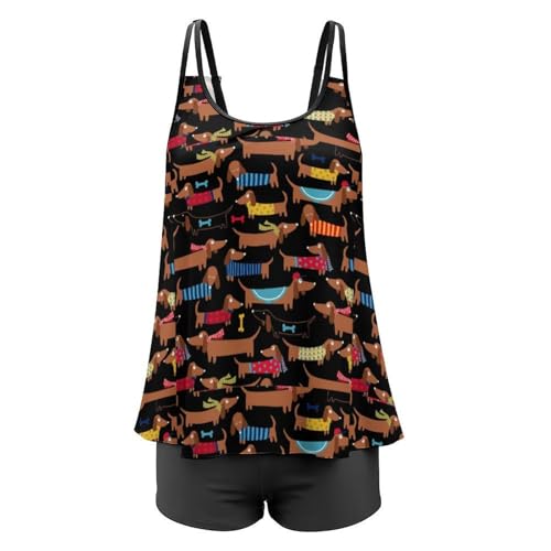 Tankini con pantalones cortos para mujer que buscan máxima comodidad 6