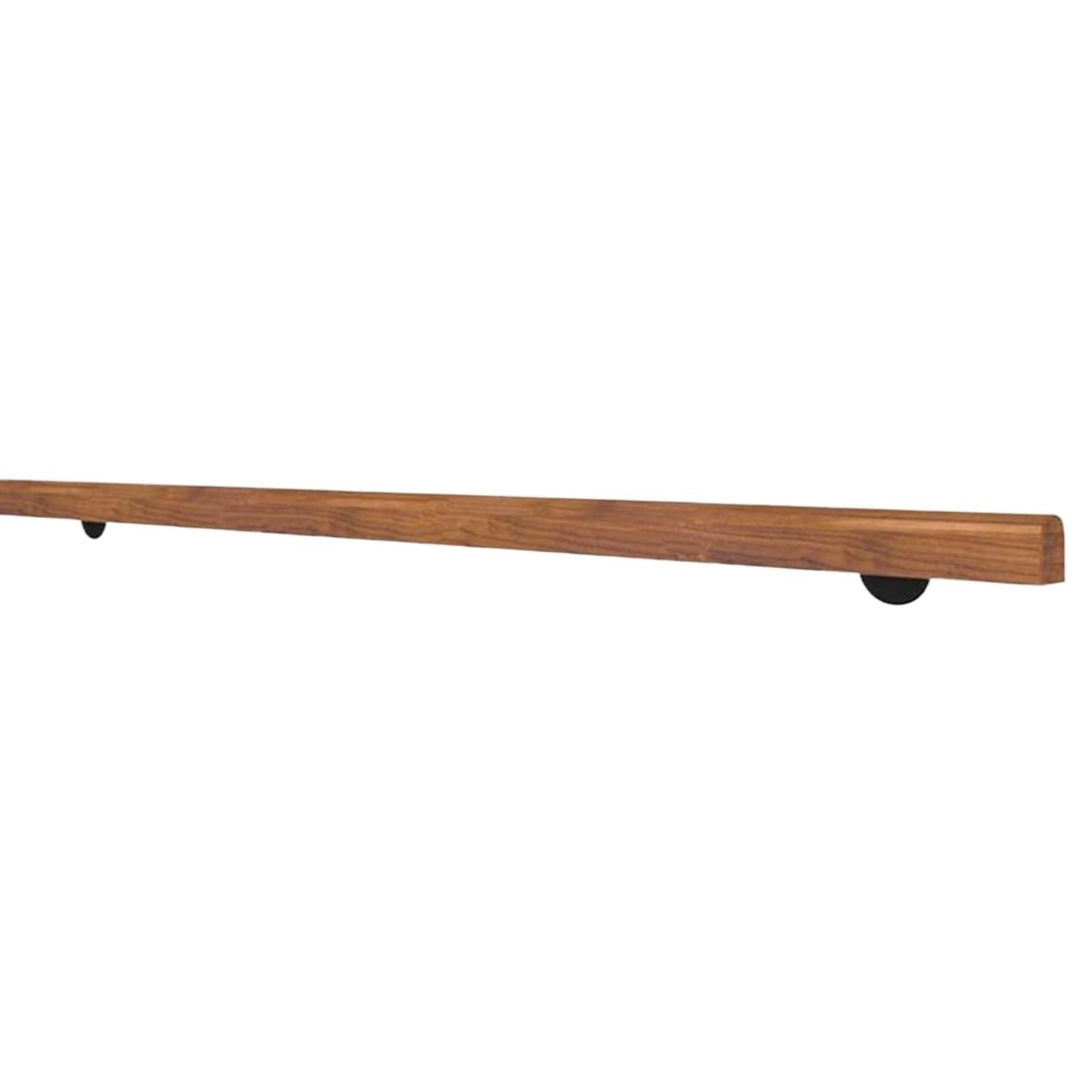 Rambarde d'escalier en bois noble avec finition antidérapante Premium