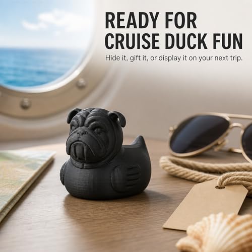 Canard Jeep figurine de bureau bouledogue et décoration personnalisée - 5