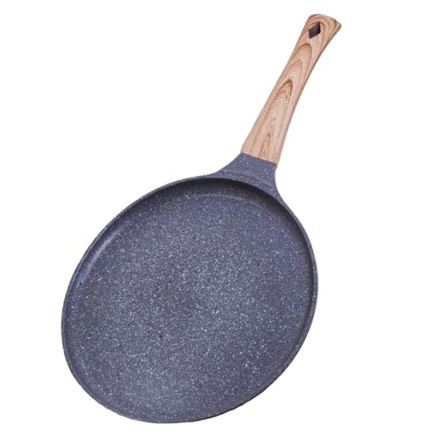 TOYANDONA Sartén Antiadherente para Uso Doméstico Resistente y Fácil de Limpiar para Tortillas Huevos y Frituras sin Deformarse ni Romperse