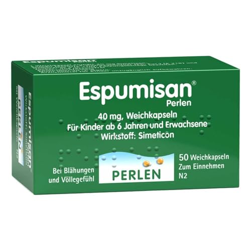 Espumisan Perlen Weichkapseln bei Blähungen und Völlegefühl 50 St. Kapseln