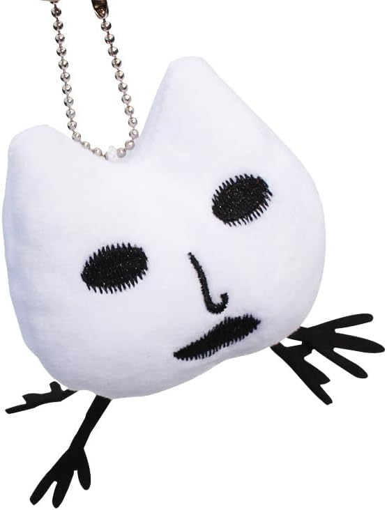 Amazon.co.jp: 鬼灯の冷徹 猫好好 キーホルダー ぬいぐるみ 白澤 猫