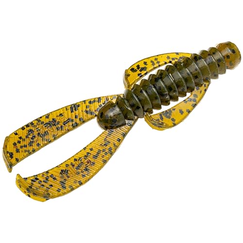 Strike King Rage Ned Bug Leurre de pêche Rage Ned Bug 46 Citrouille Verte 6,3 cm