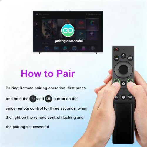 Image of 2Pack BN59-01357A Voice Remote Compatible with Samsung QLED Series Smart TV