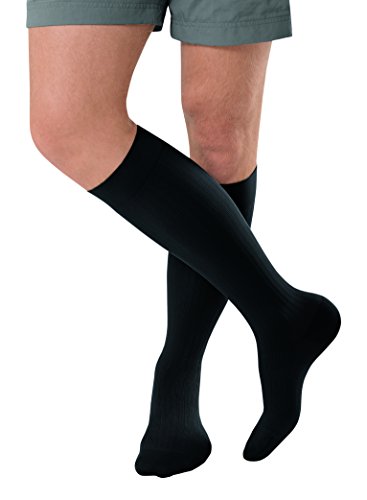 Image of JOBST forMen Ambition, Knee High w / SoftFit Technology, 30-40 mmHg, Navy, SZ 1 /Long