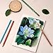 KALOUR Colorless Blender and Burnisher Pencils Set,Non-pigmented, Wax Based Pencil,perfect for Blending Softening Edges,ideal for Colored Pencils,Art Supplies for Artists Beginners(6 Pencils Total)