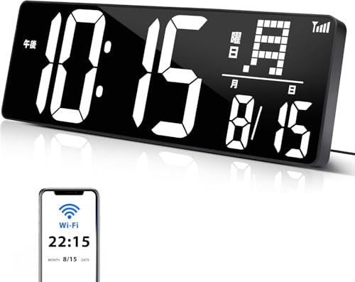 Blueekin fW^v Ǌ| ^ WiFi C |v fW^ dg 傫v 4iK Xk[Y ^C}[ u|p 12H/24Hԕ\ xt