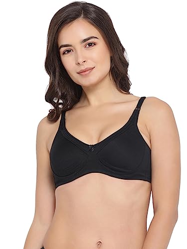 Image of Macrowoman W-Series Nine to Five Bra for Women in Cotton Poly Fabric, Seamless Wire-Free Full Coverage for Daily Comfort & Support