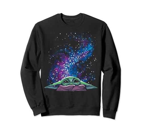 Sweatshirt Mandalorian grand imprimé Grogu contre le froid hivernal