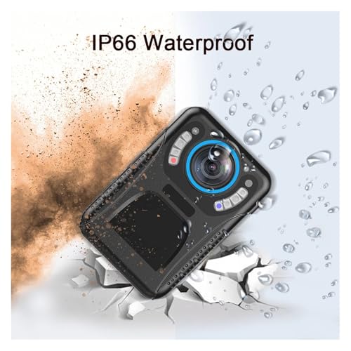 Mini videocámara portátil C3 de 128GB, cámara de cuerpo gran angular para seguridad vial 6