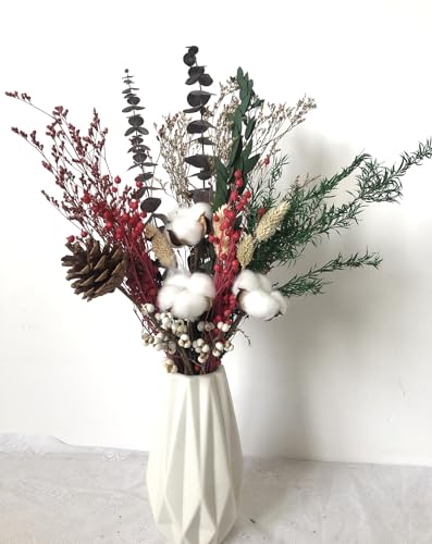 Ramo de Flores Secas Natural Decorativo 18" miniatura 7