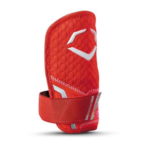 Protège-Main Batteur Droitier EvoShield Pro-SRZ 2.0 Écarlate Baseball Softball