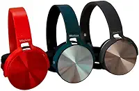 Headset Bluetooth 5.0 Over-Ear, Fone de Ouvido Sem Fio com Microfone, Design Ergonômico, 6h de Autonomia, Conexões Múltiplas, para Música, Games e Home Office