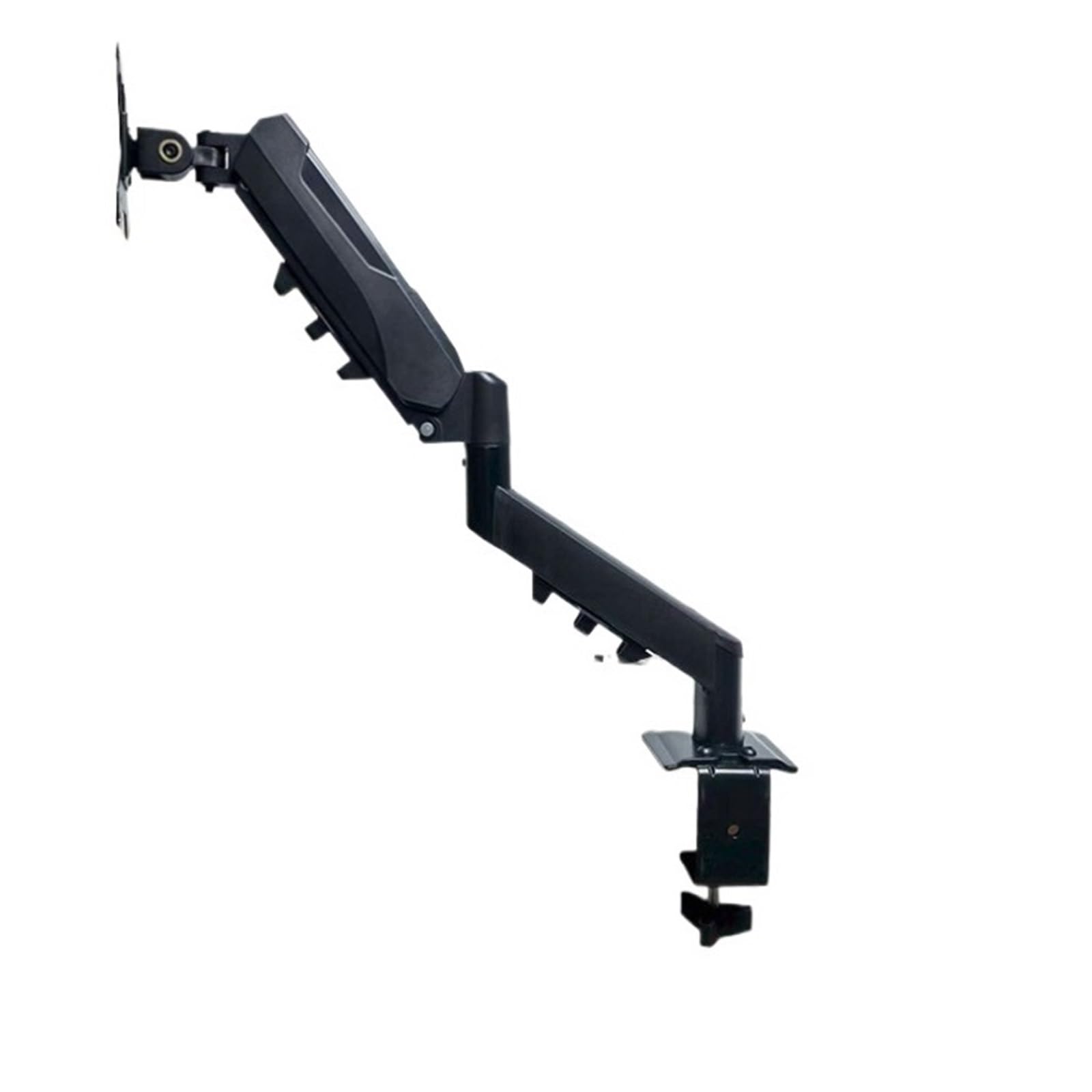 IKPGBZXM The monitor stand's hydraulic cantilever base can be raised, lowered, and rotated(Black)