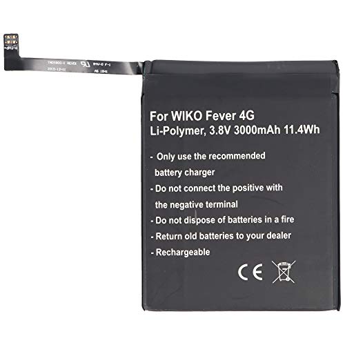 AkkuShop Set-Artikel Batteria compatibile per il WIKO FEVER, Fever 4 G batteria tlp15j15