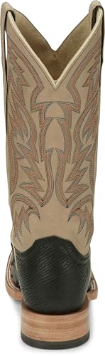 Justin Doc Bar Men's Western Boots - Premium Leather, Classic Cowboy Style, Durable Construction, Comfortable Fit4