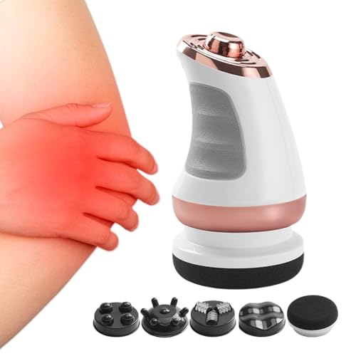 Masajeador anticelulitis, herramienta portátil para eliminar la celulitis, máquina de eliminación de celulitis con cabezales de masaje