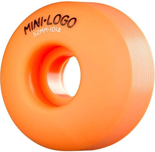 Mini Logo C-Cut Orange Skateboard Wheels - 52mm 101a (Set of 4)