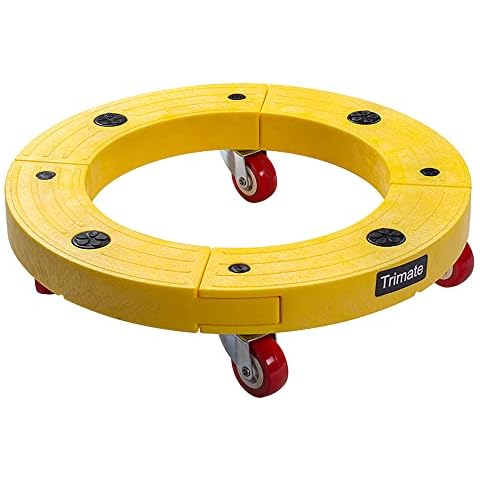 trimate KD Furniture Dolly, 300Lbs, Round: 16” Cover