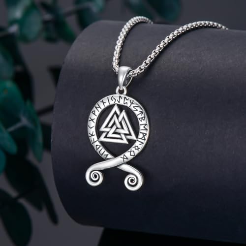 Collier amulette de protection en argent 925 PROESS avec chaîne réglable
