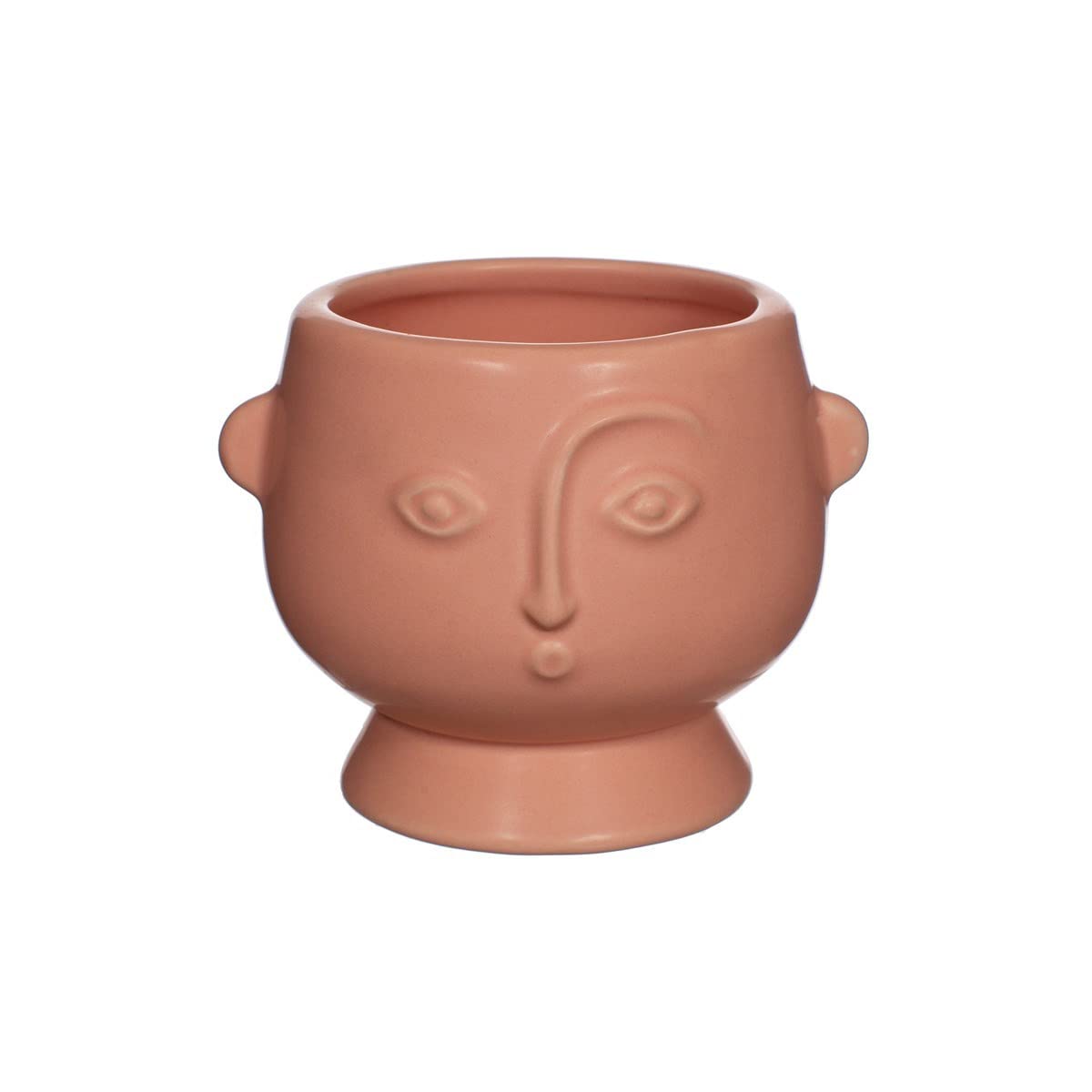 Sass & Belle Pink Small Face Planter Matt