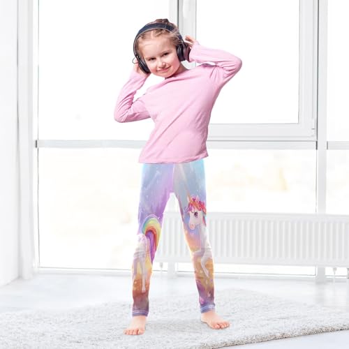 Toddler Girls Leggings Printed Yoga Pants Leggings Cute Unicorn for Kids4