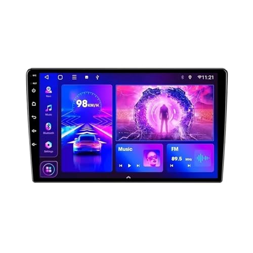 Android 12 Auto Carplay �}���`���f�B�A�v���[���[�i�p�̃z���_�A�p�̃g���^�A�p�̃��_�A�p�̃t�H���N�X���[�Q���A�p�̃q�����_�C�p�j �A���h���C�h�I�[�g(9 inch-T3 PLUS)
