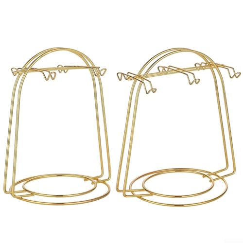 Soporte para tazas de café para 46 tazas, taza de cocina con escurridor, platillo de hierro, soporte de exhibición para decoración del hogar y restaurante