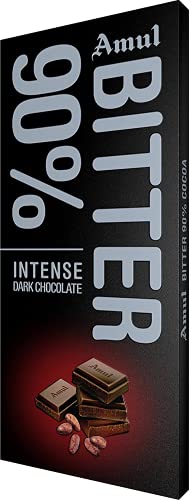 Image of Amul Bitter 90% Chocolate 150gm. (Pack of 2)