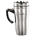 Be Still and Know Psalm 46:10 Stainless Steel Travel Mug with Lid and Handle (16 Oz Double-Wall Vacuum Insulated Coffee Cup)