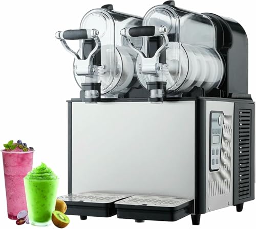 BTOIASYHF Máquina para Hacer granizados, Helados y Bebidas congeladas para restaurantes, Bares, supermercados. Máquina para Hacer granizados comerciales y domésticos, jugos, Batidos y Margaritas.