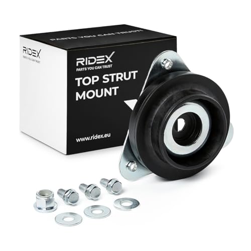 RIDEX 1180S0422 Coupelle d'amortisseur Avant avec roulement Compatible avec RENAULT Clio III 3/5 portes BR0/1, CR0/1