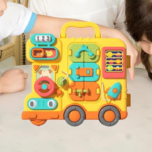 Tableau musical d'activités éveil bébé 1-2 ans et jouet sensoriel - 3