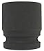 Impact Socket, 3/8In Dr, 17mm, 6pts