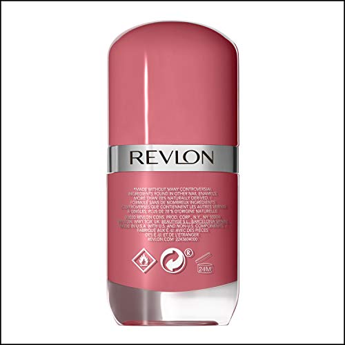 Image of REVLON Ultra HD Snap Nail Color, Natural Rich Glossy Polish, 100% Vegan Formula, No Base or Top Coat Needed, 032 Birthday Suit, 0.27 fl oz