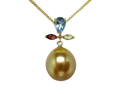 [Isowa Pearl] �ɐ��u���̐^����X �C�\���p�[�� �����^�� �y���_���g�g�b�v 10.17mm �S�[���h�i�i�`�������j K18 �C�G���[�S�[���h �V�R�� 44025