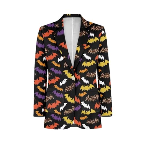 Horeset American Flag Novelty Blazer for Men,One Button Sport Coat,Long Sleeve Slim Fit Jacket for Performance2