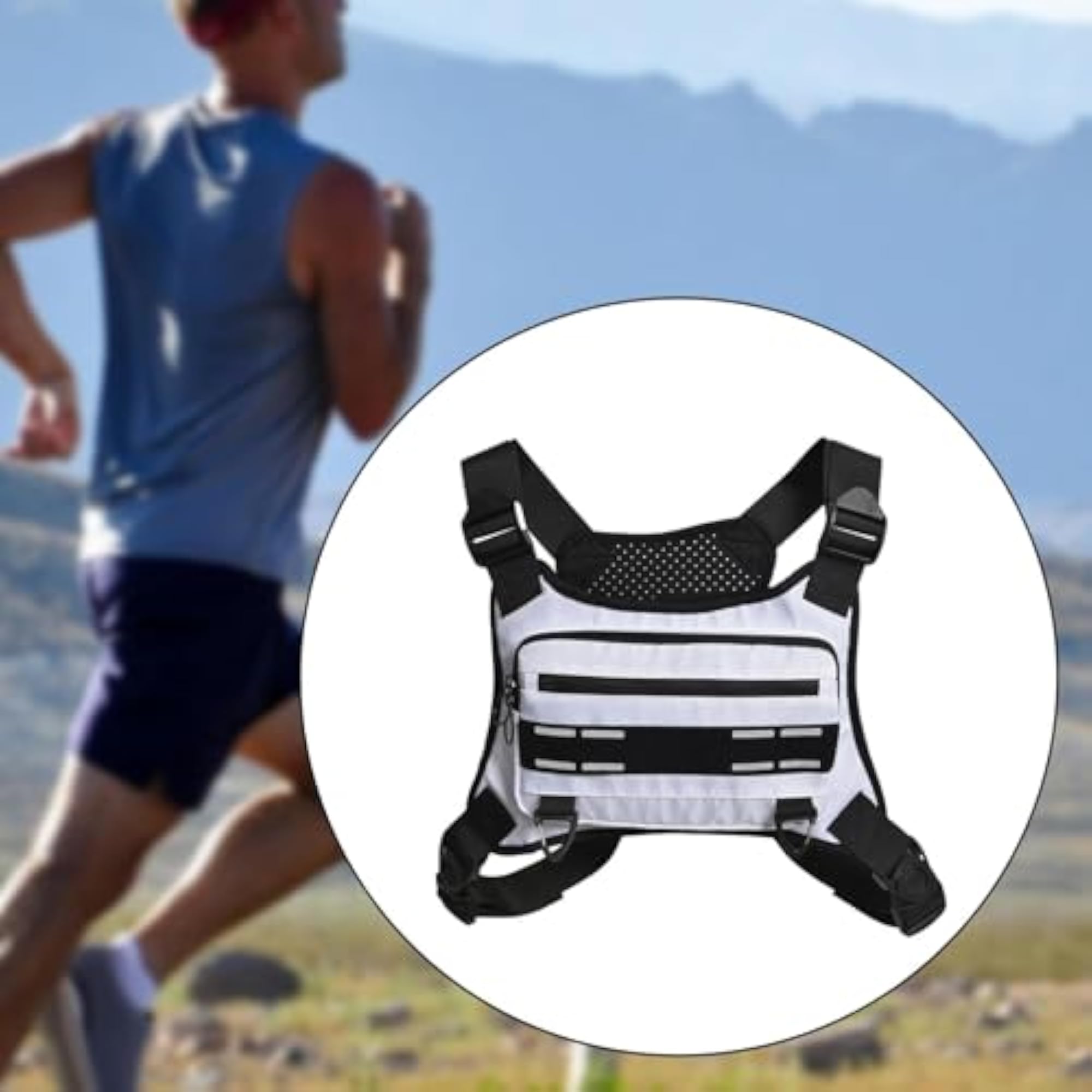 Multifunction Chest Rig Bag for Travel and Climbing