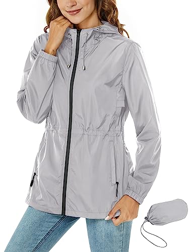 Imperméable femmes Rapbin : veste de pluie pliable style trench